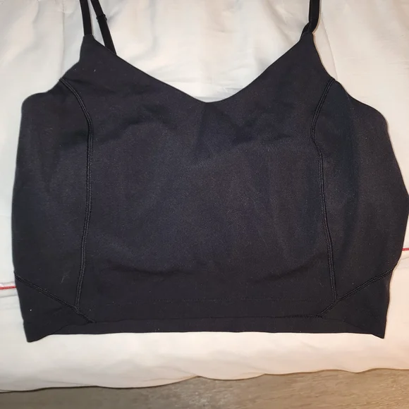 Lululemon Black Camisole and Short Workout Set Sz 8 - Picture 5 of 9